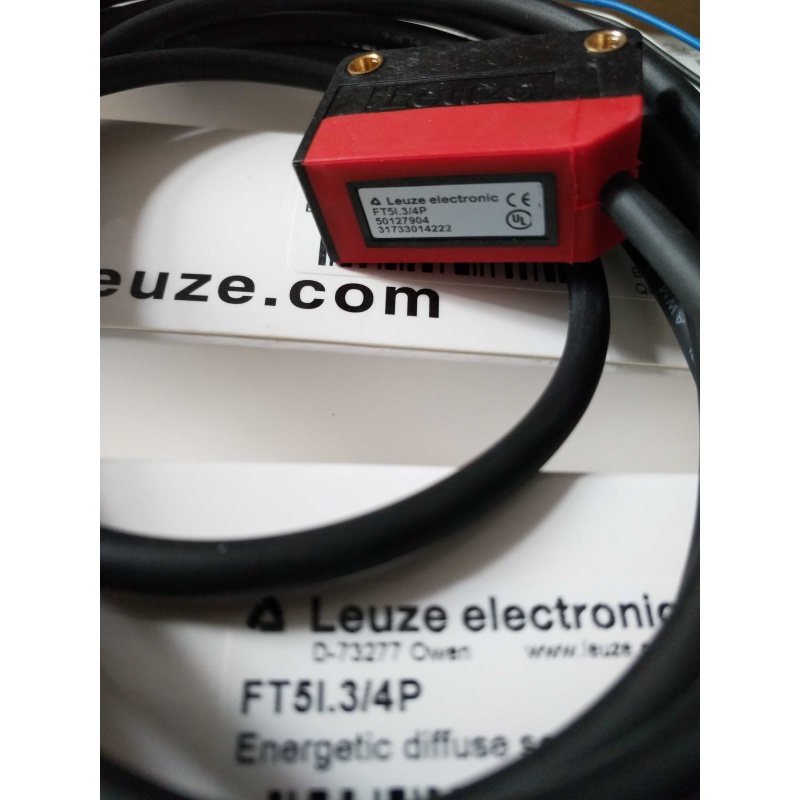 原装LEUZE劳易测普通漫反射光电开关FT5I.3/4P输出PNP