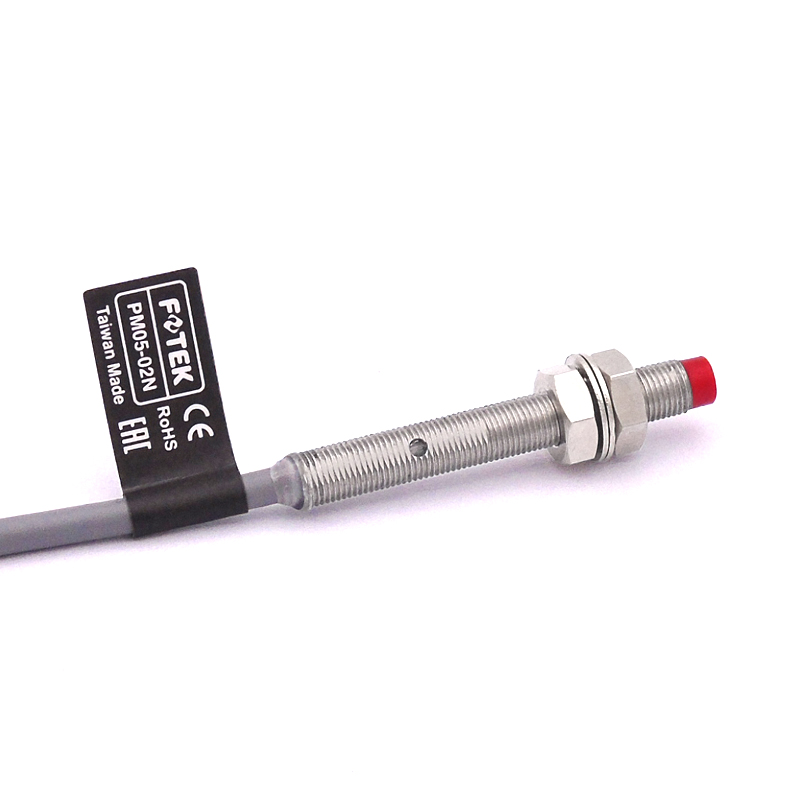 原装FOTEK台湾阳明接近开关传感器 PM05-02N 感应距离2MM 直径5MM