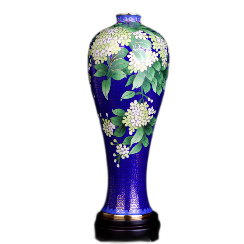 景泰蓝花瓶曲美瓶中国礼品