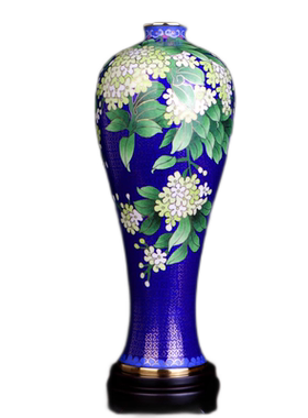 景泰蓝花瓶曲美瓶中国礼品
