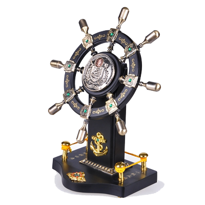 乔迁办公桌摆设航海舵开业礼品