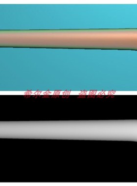 小桃花发簪精雕图 浮雕图 灰度图  artcam桃木雕玉雕骨雕牙雕刻图