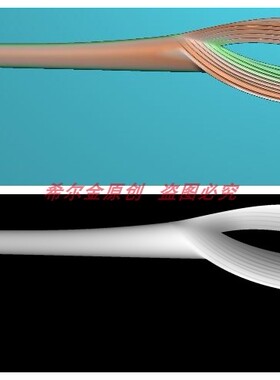 凤翎发簪精雕图 浮雕图 灰度图  artcam桃木雕玉雕骨雕牙雕刻图