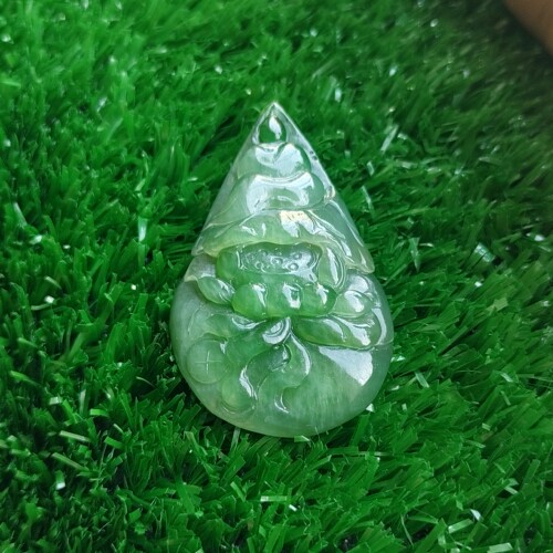 天然和田玉原矿俄碧玉粉青粉绿