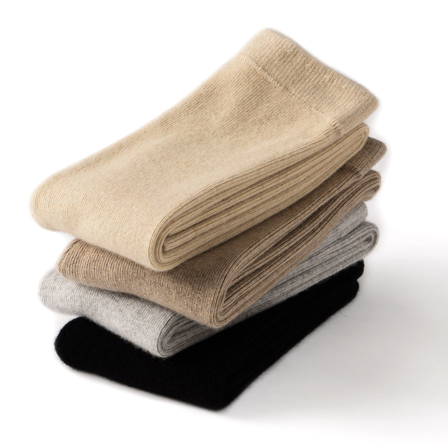 秋冬新款儿童山羊绒裤男童女童高腰针织打底裤时尚百搭保暖毛裤