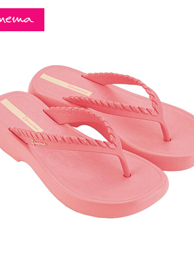 Ipanema依帕女夏新款休闲海边度假厚底夹脚人字凉拖鞋27079AP904