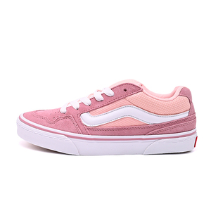 板鞋 VANS范斯新款 女鞋 复古胖胖鞋 VN0007P9CL2 Caldrone樱花粉美式