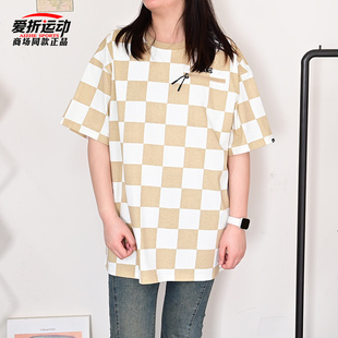 T恤VN000GR8CSC 棋盘格运动休闲短袖 VN000GR8CTD 男款 VANS范斯夏季