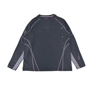 T恤运动休闲圆领上衣ATLV297 李宁LiNing新款 男子百搭舒适长袖