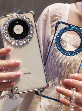 适用于华为荣耀magic7手机壳mate70女款magic6水钻镜头60pro奢华5钻石饰品40高级感4至臻版mate30epro保护套