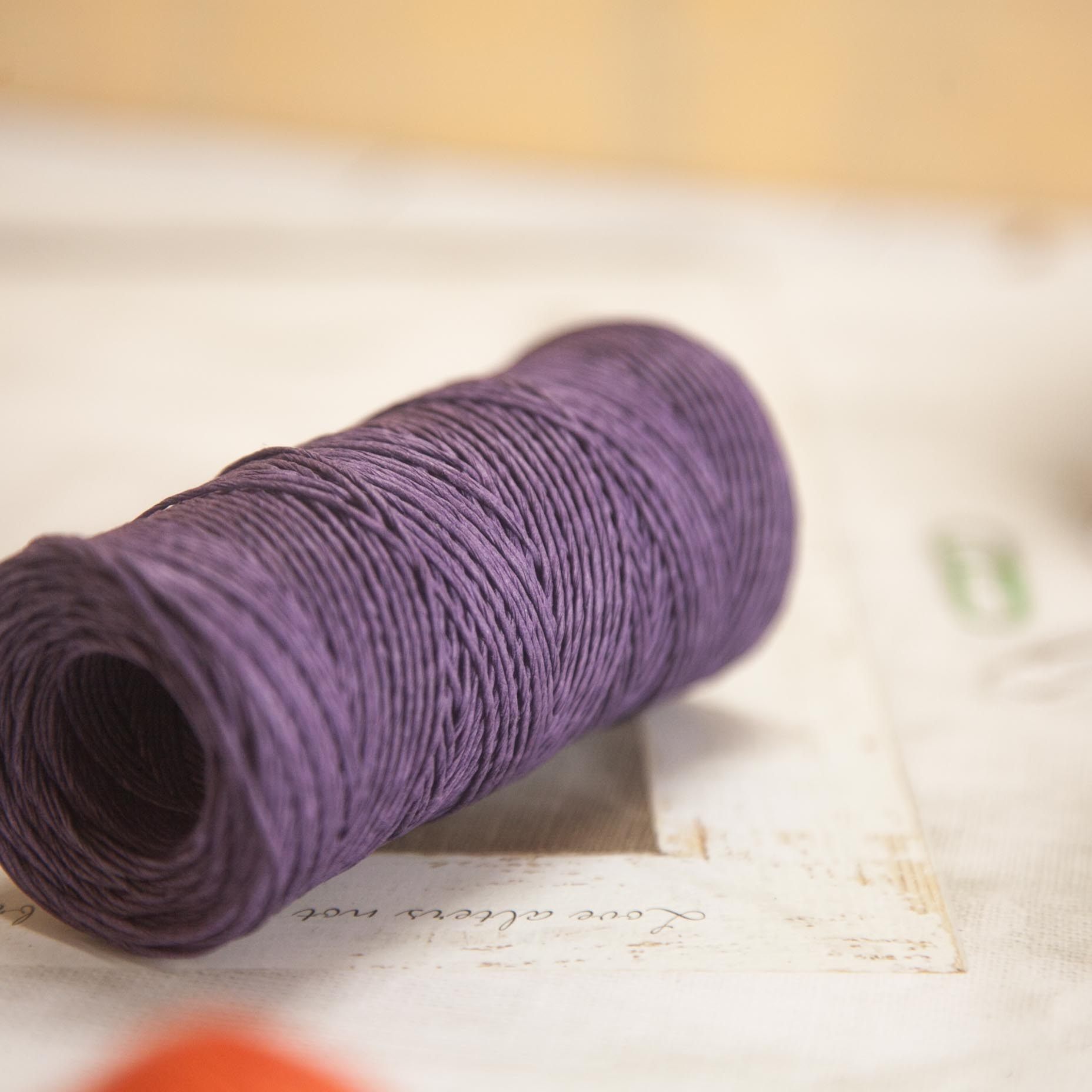 超细纸绳 超细纸藤线 迷你蓝子编织