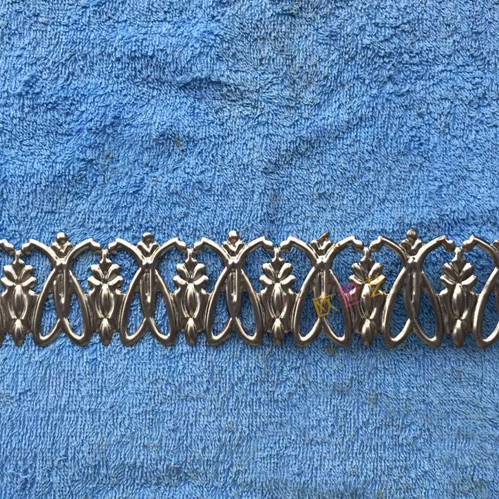 欧世艺冲板板条铁艺配件批发&C033欧式花边带