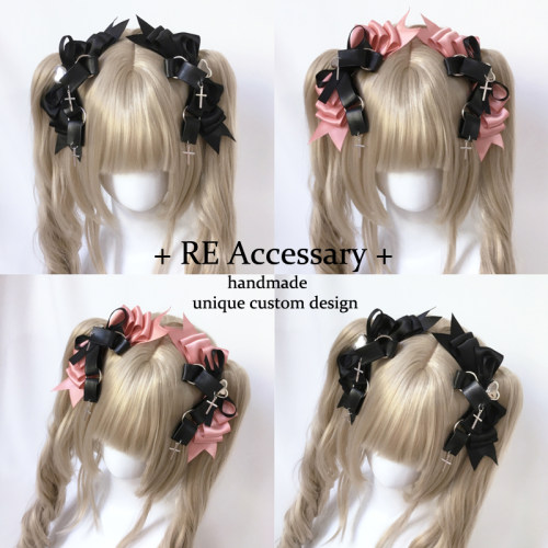 RE量产型蝴蝶结亚比风发饰