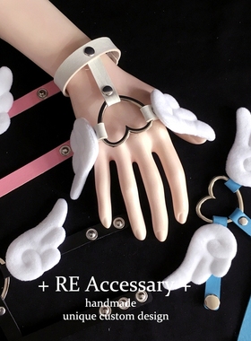 皮手链皮可爱手链手镯手环