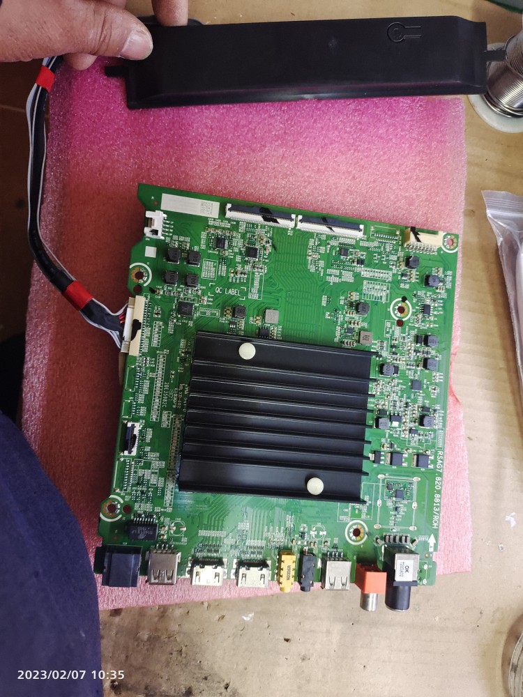 海信HZ43A65E，RSAG7.820.8813，主板维修，数据程序