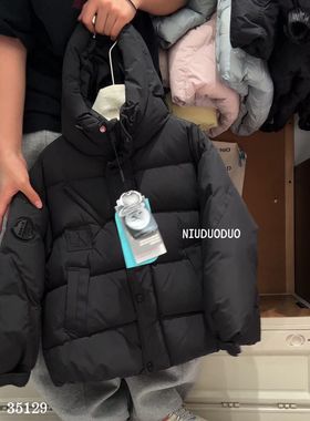 牛哆哆童装2025冬新款儿童韩版连帽羽绒服中大童白鸭绒外套35129