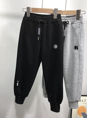 牛哆哆童装秋新款男女童运动裤卫裤韩版中大童儿童百搭52185