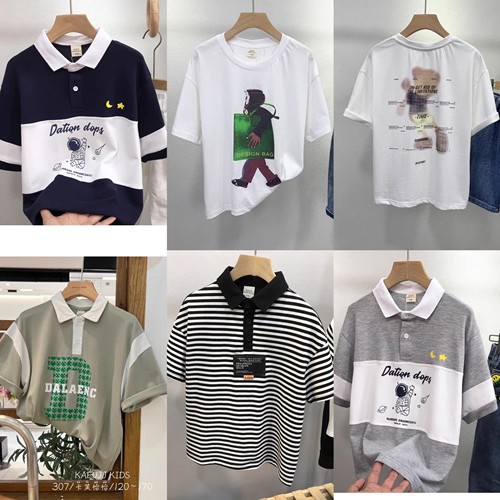 卡芙恰恰品牌短袖T恤POLO衫断码清仓