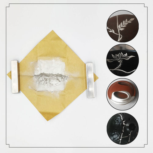 纯银银粉银消粉金缮修复材料银缮