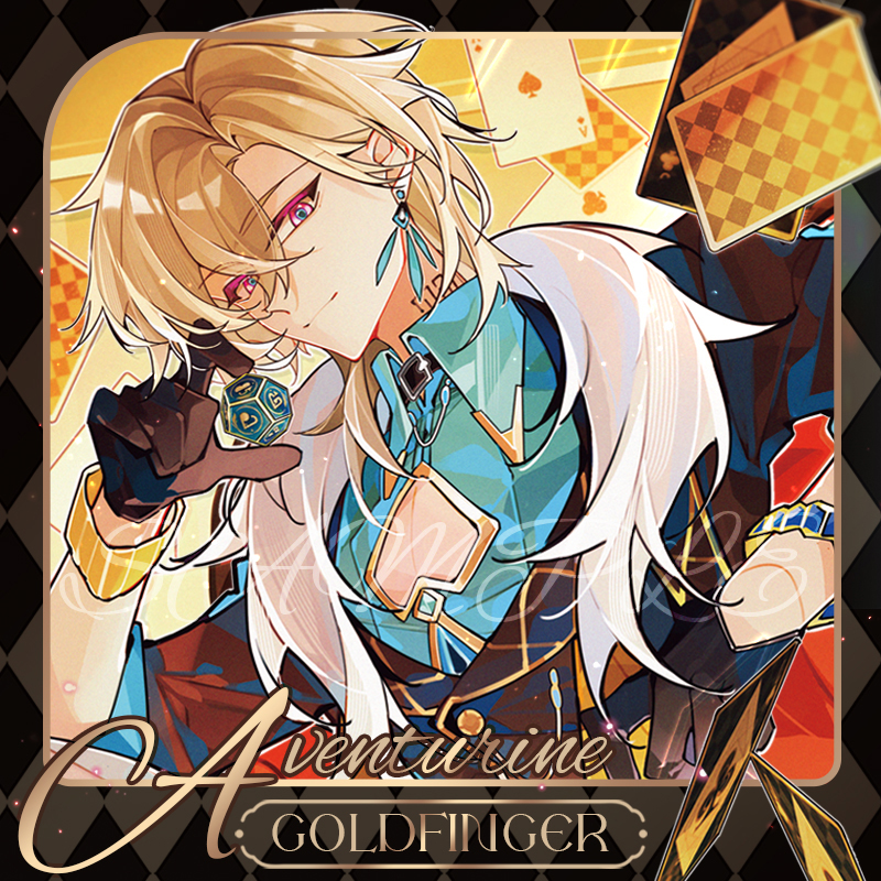 【崩铁/同人寄售】砂金 徽章 色纸 镭射票 小卡 吧唧