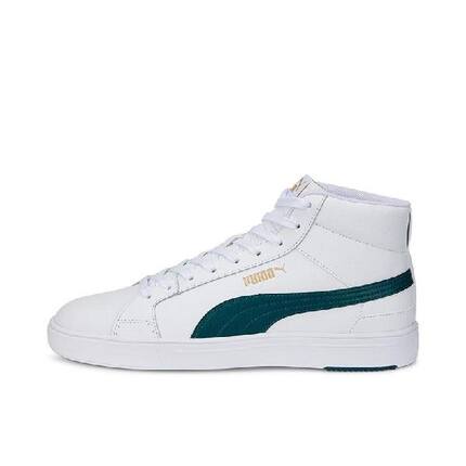 彪马/Puma Ralph Sampson 白黑皮面男女低帮休闲板鞋 370846-11