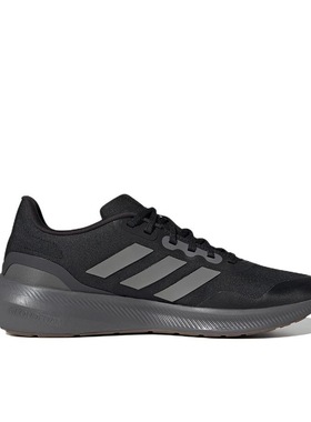 ADIDAS阿迪达斯Galaxy 6  黑色男女运动低帮网面跑步鞋 IF0585