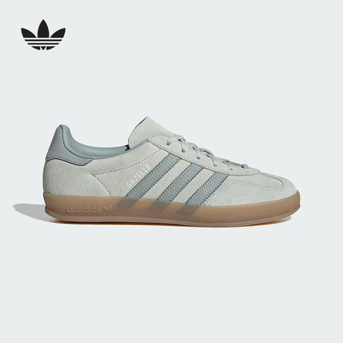 adidas阿迪达斯三叶草T头鞋GAZELLE INDOOR板鞋德训鞋春女 IH9219