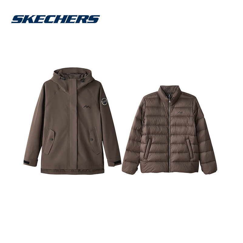 SKECHERS|(新款)冬女羽绒服 L424W169-05GA