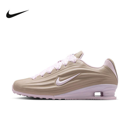 Nike耐克女鞋SHOX Z粉色蕾丝系带气柱跑步鞋休闲运动鞋IV6171-001