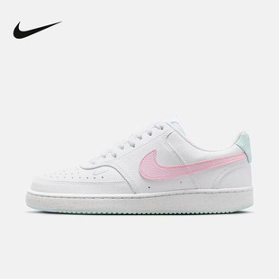 IQ9800 NIKE耐克女鞋 161 粉勾运动板鞋 空军小白鞋 COURT VISION简版