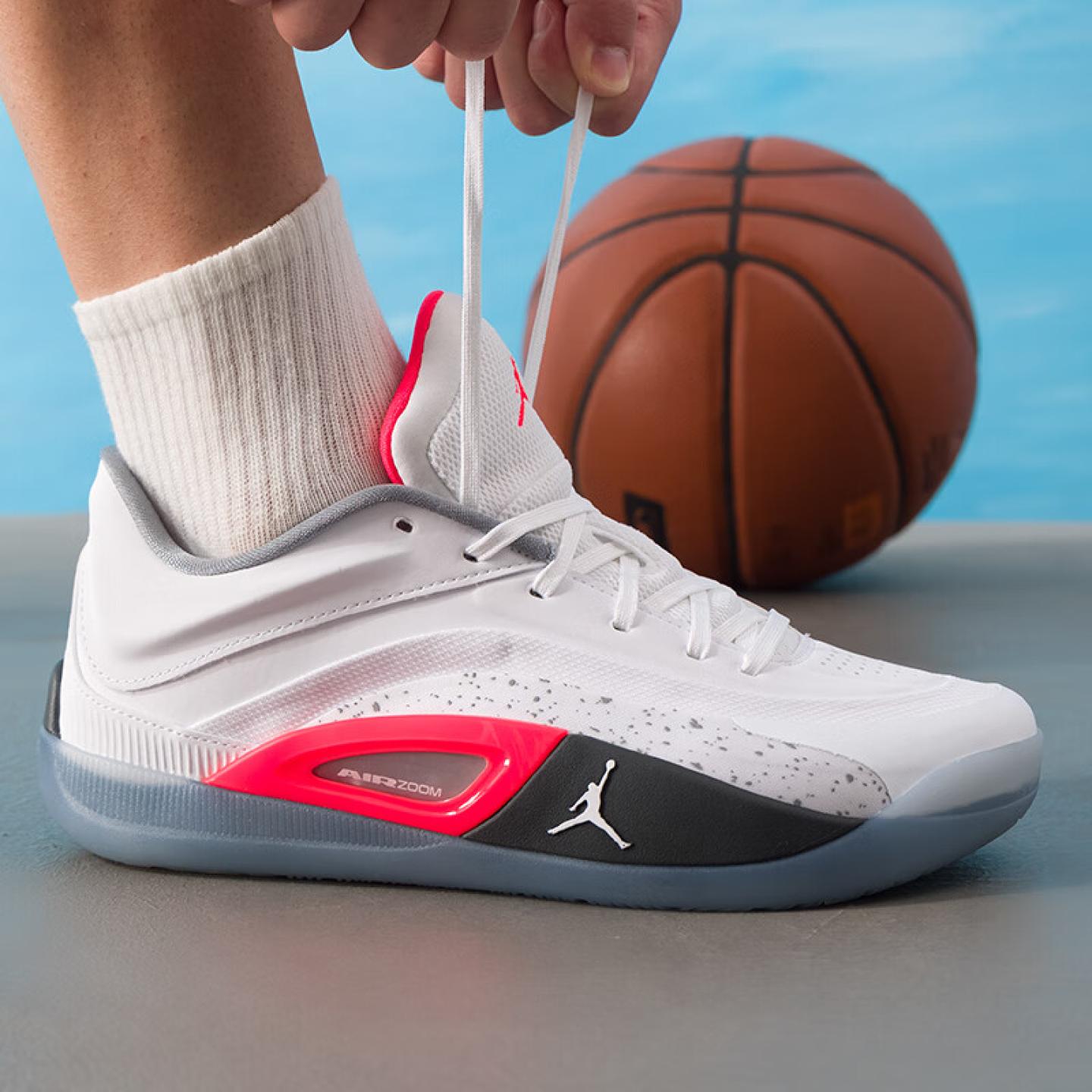 耐克男鞋2025秋季新款锡安4实战训练耐磨缓震篮球鞋FD0591-103