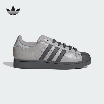 adidas阿迪达斯三叶草贝壳头2026春女SUPERSTAR II经典板鞋IH1629