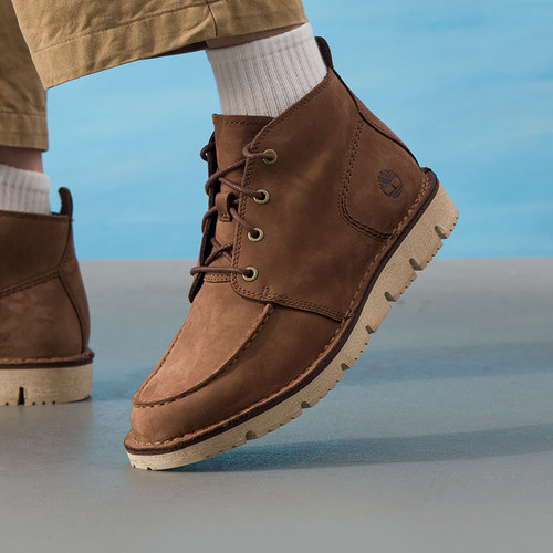 2025正品新款添柏岚简约复古磨砂男百搭一脚蹬户外休闲鞋A41Z1500