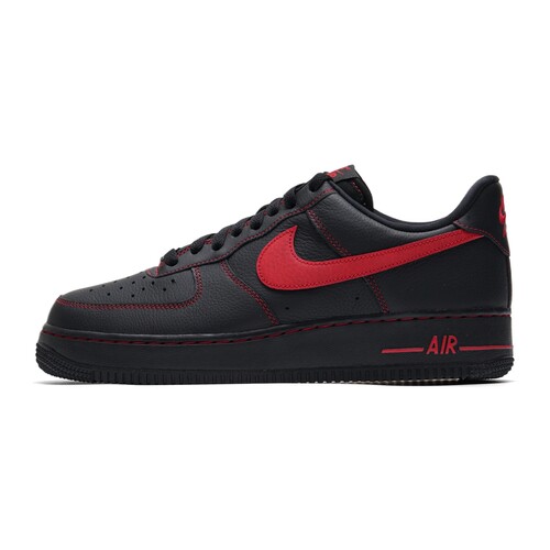 Nike耐克男鞋马年AF1黑色红勾空军一号运动鞋低帮板鞋HQ2037-005