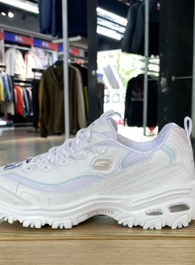 skechers斯凯奇熊猫鞋厚底缓震运动鞋轻便休闲鞋149060-WLPK