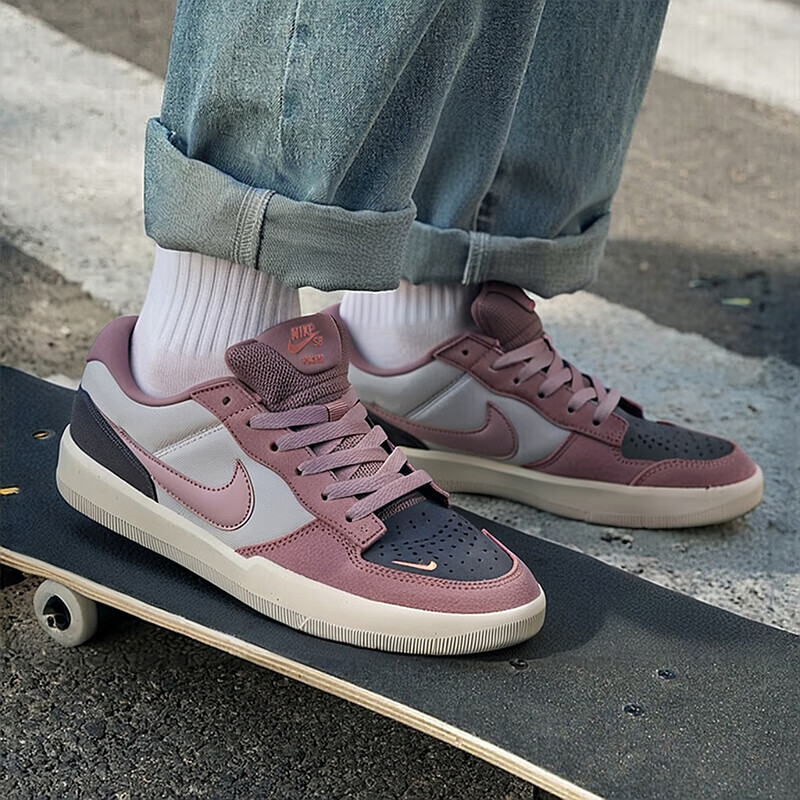 Nike耐克鞋子正品男鞋秋季新款运动鞋SB FORCE低帮板鞋轻便旅游鞋