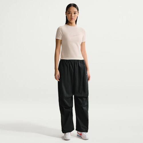 Nike耐克26年夏季女子logo印花修身运动短袖IO1517-103/006T恤
