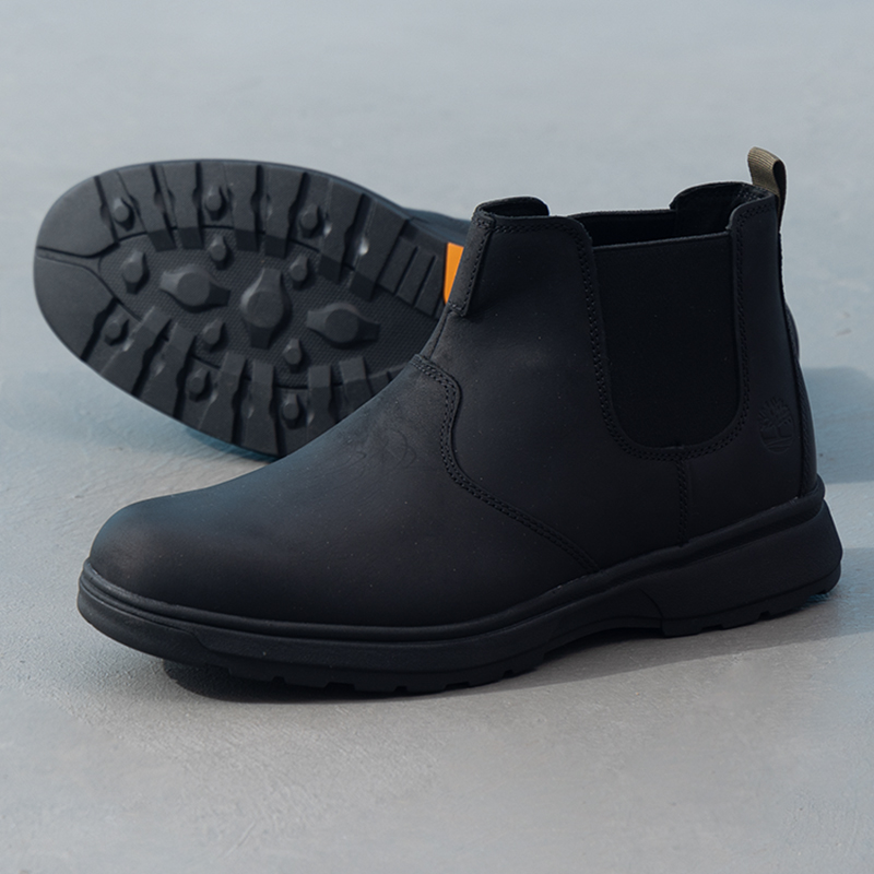 Timberland添柏岚男鞋春季新款户外中帮橡胶底防滑休闲男靴 A5R9M