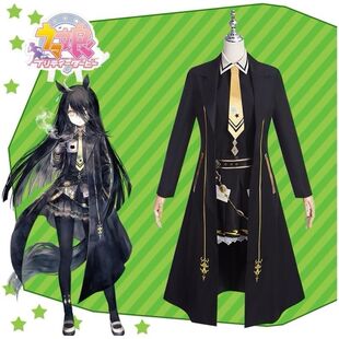 赛马coscosplay游戏胜负曼城茶座Cosplay套装猫咪酒吧新中式