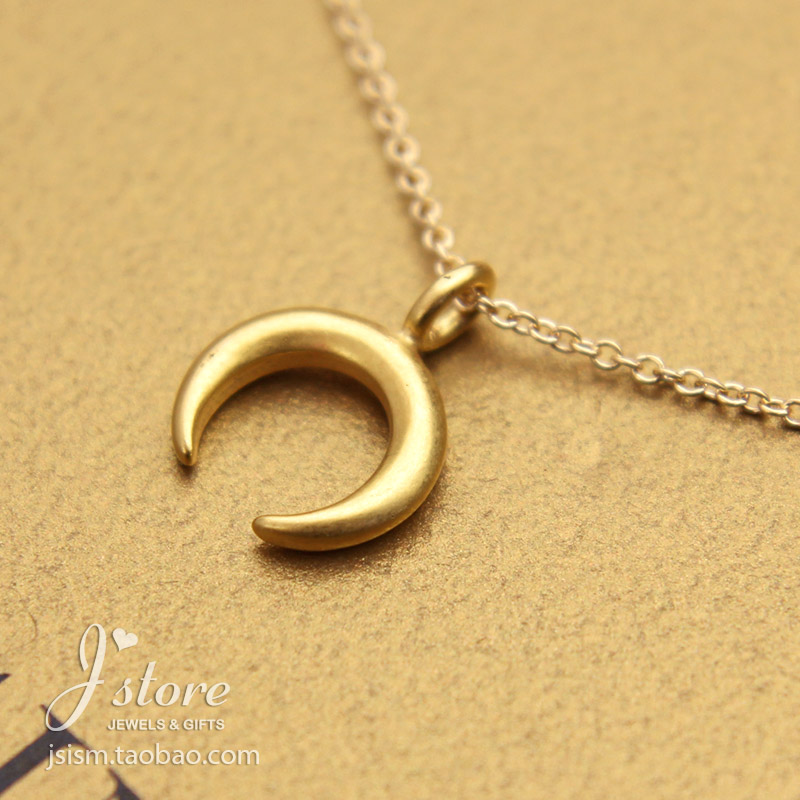 dogeared美国月牙项链