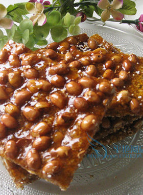 老式花生糖片小米花生酥云南施甸特产保山糕点传统手工杂糖零食