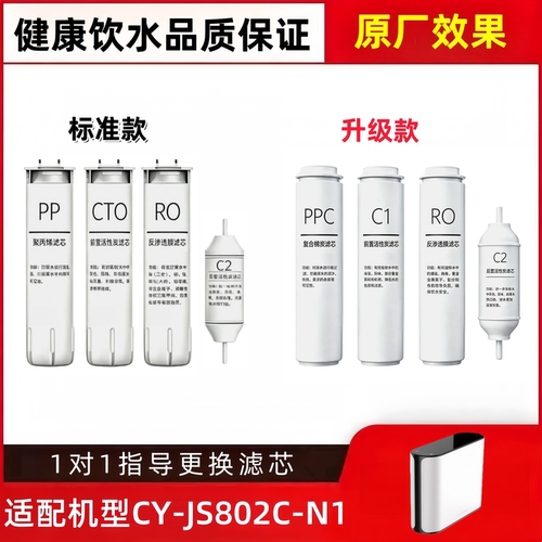 适配欧派CY-JS802C-N1反渗透净水器PP棉C1炭RO后置炭非原装滤芯