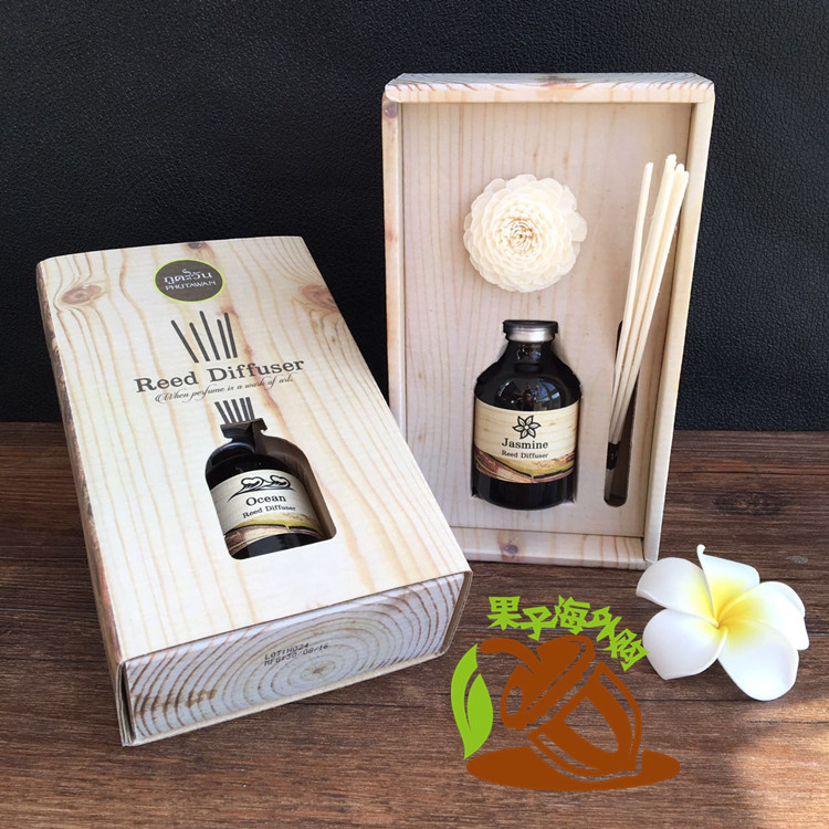 伴手礼泰国礼盒香薰天然藤条安眠