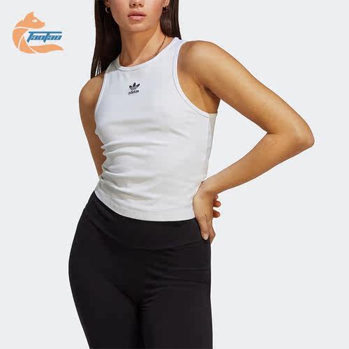 阿迪达斯正品三叶草女子运动背心