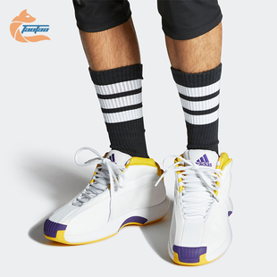 专业篮球鞋 Adidas GY8947 复刻版 1中帮男士 阿迪达斯正品 CRAZY