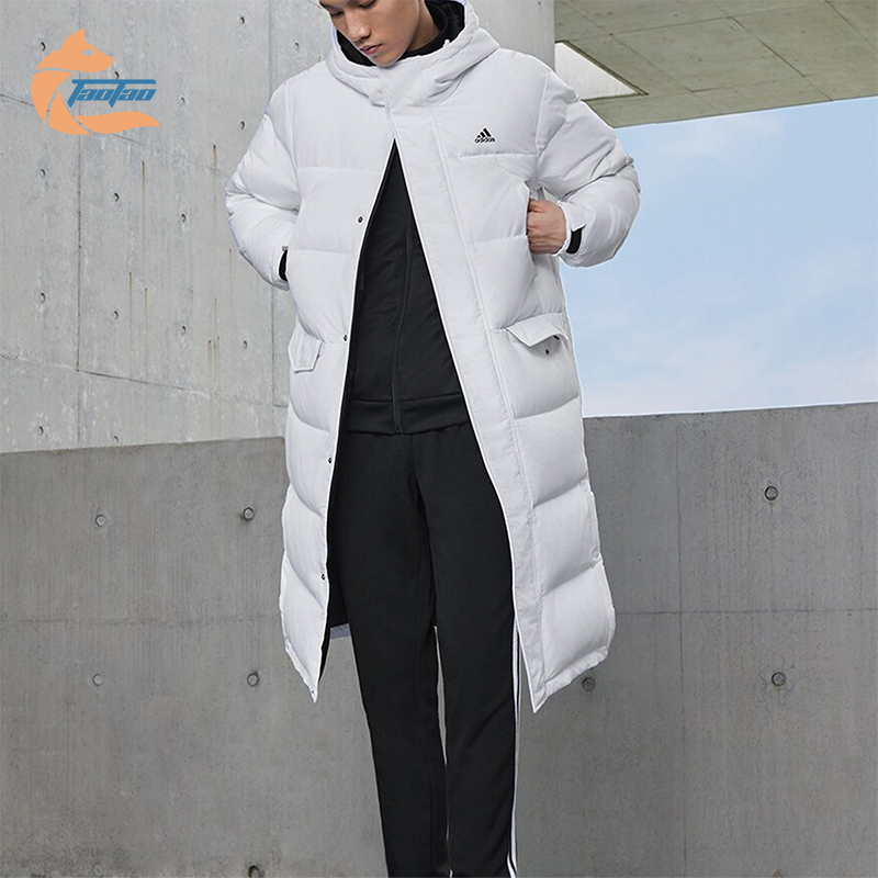 Adidas/阿迪达斯男士长款羽绒服