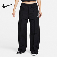 Nike/耐克正品Sportswear 女士宽松梭织中腰长裤FQ3589-010