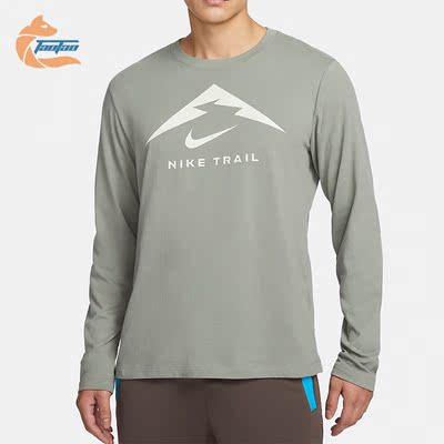 Nike/耐克正品新款男士速干跑步训练运动长袖T恤FN0828-053