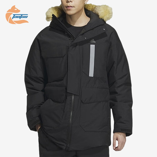 阿迪达斯正品男子休闲羽绒服