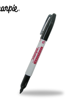 Sharpie 13601 Industrial Permanent Markers Fine Point Black